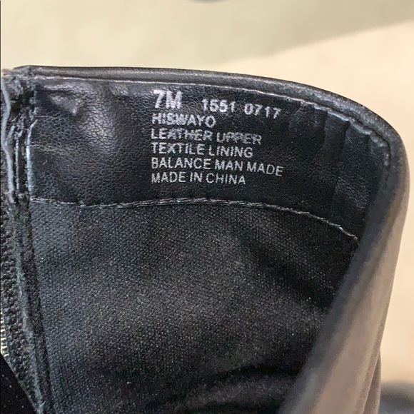 Like New Nine West black boots - Picture 4 of 7